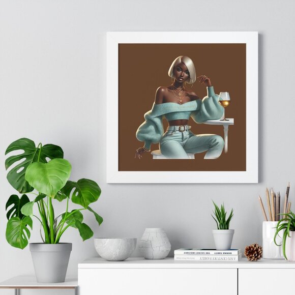 Copy of Chic Art Poster, Stylish Home Decor, Wall Art for Living Room - Picture 9 of 10